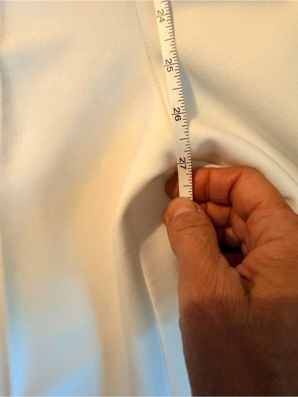 VINTAGE 70s! White Knit Jersey Jumpsuit with Smocked Rainbow Trim, drawstring - Picture 13 of 16